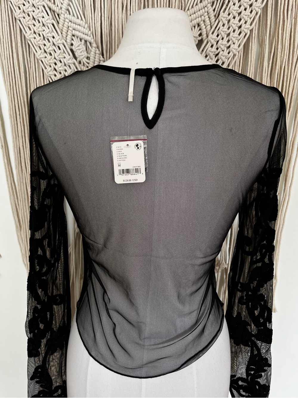 Free People Shine Through Long-Sleeve Top - Picture 6 of 15